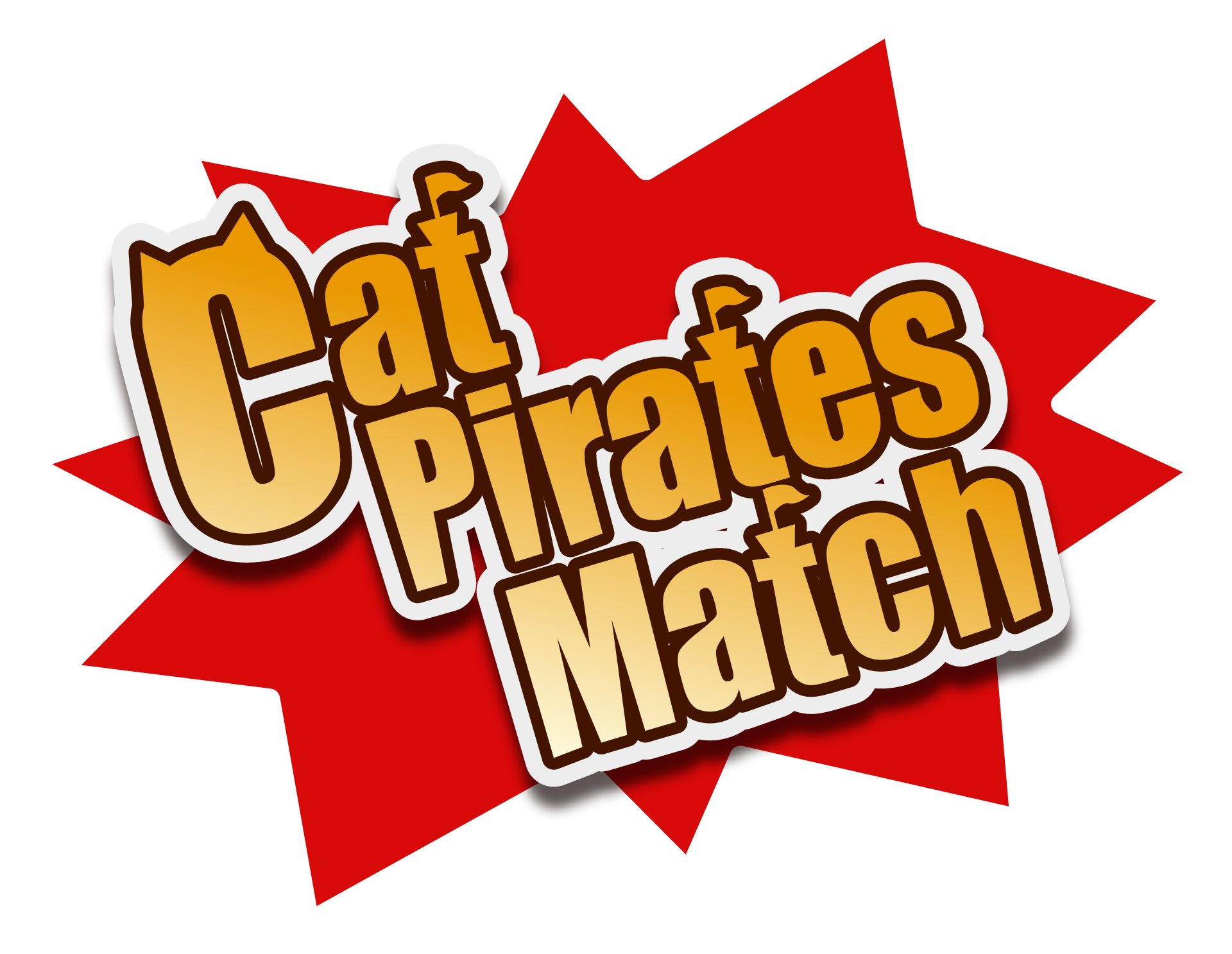 Cat Pirates Match logo